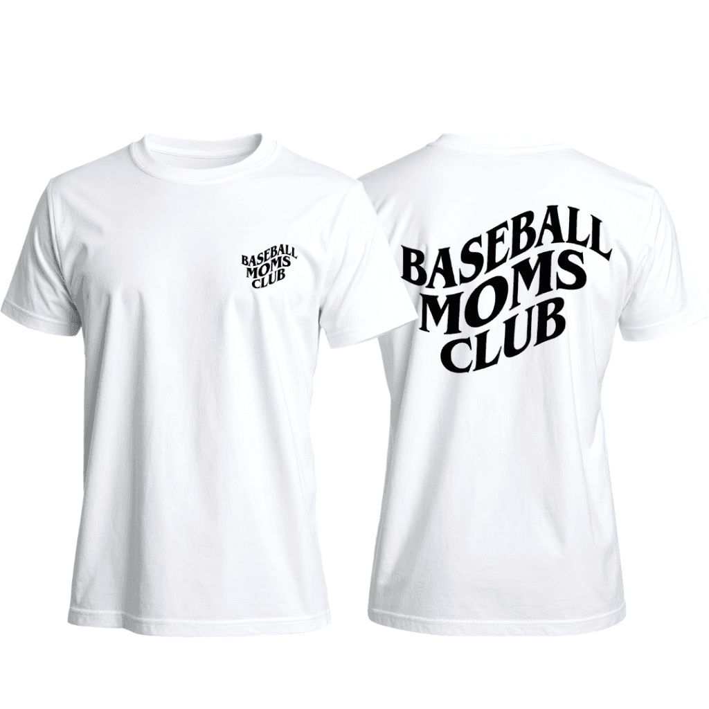 Baseball Moms Club (Front & Back)