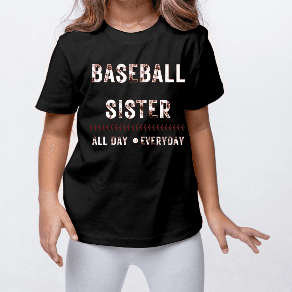 Baseball Sister Youth Shirt