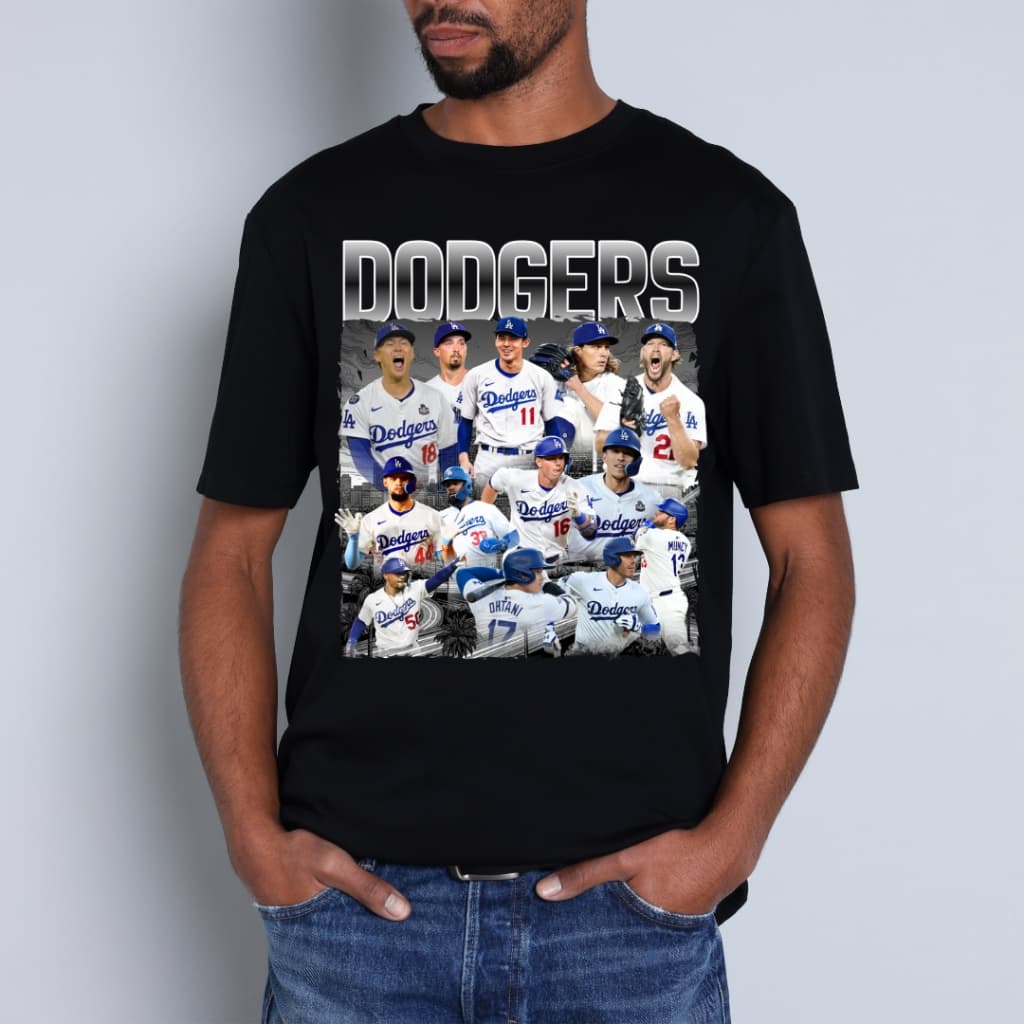 Dodgers Action Montage Shirt